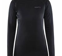 Craft Core Warm Baselayer Long Sleeve Women - Black, Size M
