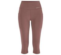 Craft - Women's Essence Capri 3 - Running tights size S, brown