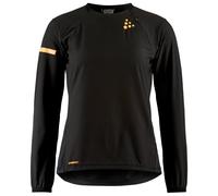 Craft - Women's Pro Hypervent L/S Wind Top 2 - Running shirt size XS, black