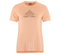 Craft - Women's Pro Trail Wool S/S Tee - Running shirt size L, sand
