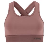 Craft - Women's Training Bra Padded - Sports bra size XS, brown