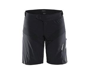 Craft Women's X-Over Mountain Bike Shorts, Small, Black