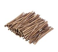 Craft Wooden Sticks 100pcs Wooden Stick 10CM Long Wood Aquarium Coloured Sticks Pieces Branches for DIY Crafts