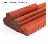 Craft Wooden Sticks Red Rosewood Mahogany Round Rod Hard Solid Wood DIY Handicraft Materials(Diameter 2.5cm)