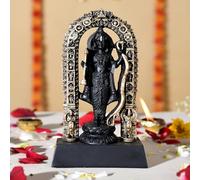 Craftam Polyresin Ram Lalla Idol MurtiStatue Shree Ram Lala Ayodhya Statues for Gift Home Temple Mandir Pooja (7 Inch)