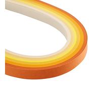Craftdady 120 Strips Quilling Paper Strips 530x10mm Gradual Yellow for DIY Handmade Crafts Quilling Paper Painting Wall Decoration
