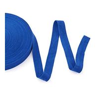 Craftdady 45M Cotton Twill Tape Ribbons Herringbone Webbing Roll Tape Soft Bias Binding Tape Bunting Tape for Sewing Dressmaking Wrapping,Royal Blue