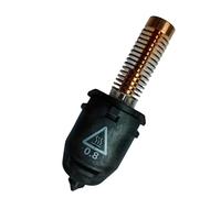 Crafted 3D Printer Nozzle 0.25/4 / 6 / 8mm for AD5M 5M Stable Fast Speed Printing Multiple Nozzle Size
