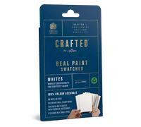 Crafted by Crown Real Paint Swatches Flat Matt Emulsion, Greys and Pinks