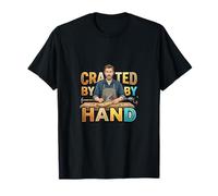 Crafted By Hand Carpenter Pride Design T-Shirt