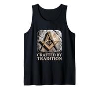 Crafted by Tradition Freemason Stone Crest Tank Top