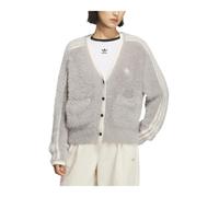 Crafted Cardigan - female - Adidas - Long Sleeve Training Tops - Gray - M - Sport M
