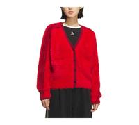 Crafted Cardigan W - female - Adidas - Long Sleeve Training Tops - Red - M - Sport M