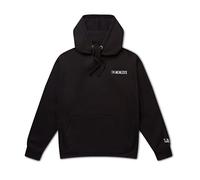 Crafted Memories Personalised Embroidered Roman Numerals Hoodie | Unisex | Anniversaries & Birthdates | Him & Her | Couples Matching (UK, Alpha, L, Regular, Regular, Deep Black, Standard Hoodie)