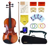 Crafteem Spruce and Maple Solid Wood Violin Outfit for Beginner Kids & Adults -Craft Your Perfect Sound and Begin Your Musical Journey with Confidence.