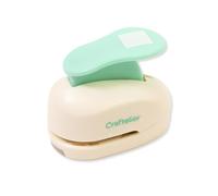 Craftelier - 1” (2.54 cm) Diameter Square Punch with Lever Press | Suitable for Paper and Cardstock | Ideal for Craft and Scrapbooking Projects | Size Approx. 7 x 4.5 x 6 cm