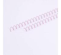 Craftelier - 2 Spiral Set for Binding Albums, notebooks or Ends | Ideal for Scrapbooking and Craft Projects | Diameter 1.27 cm (0.5 inches) | Length 30.5 cm (12 inches) - Colour Pink Baby