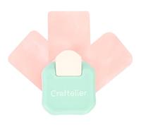 Craftelier - 3 in 1 Curved Punch | Corner Punch for Paper, Card and Photo Paper | Corner Rounder for Cards and Scrapbooking, Sizes 4, 7 and 10 mm