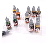 Craftelier - Alcohol-based paint stand with 25 diameter 2.5 cm (8 x 7 x 1.2 inches) - Dimensions approx. 20.3 x 17.7 x 3.1 cm (8 x 7 x 1.2 inches) - Transparent colour