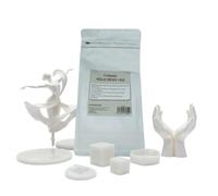 Craftelier - Aqua Resin 1 kg | White Acrylic Resin with Water Based, Ecological and Non-Toxic for Crafts and Scrapbooking, Quick Drying, Suitable for Resin Molds