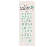 Craftelier - Capital Letter Dies A-Z | Die Cutter Templates | Compatible with Major Die Cutters for Crafts and Scrapbooking | Paper, Card or EVA Rubber | 1cm