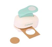 Craftelier - Circle Punch 1" (2.54 cm) Diameter for Paper and Cardstock, Ideal for Scrapbooking and Crafts Projects, Size 7 x 4.5 x 5.5 cm