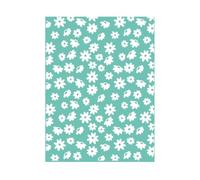 Craftelier - Daisy Flowers Embossing Folder | Daisy Relief for Scrapbooking and Crafts | Compatible with Sizzix Big Shot, Big Shot Plus, Revolution | 15 x 20 cm