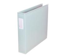Craftelier - Eco-Leather Photo Album with Mint Green Covers, 3 Rings and 5 Sleeves 12 x 12 Inches | Customizable, Perfect for Photographs, Layouts and Project Life Compositions