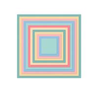 Craftelier Essential Die Set for Scrapbooking and Crafts | Square Shape - Die Sizes Between 3.5 x 3.5 cm and 14.5 x 14.5 cm Approx