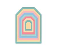 Craftelier - Essential Punches Sets for Scrapbooking and Crafts | Tag Shape - Approximate punching sizes between 6 x 4.2cm and 17.5 x 12.5cm