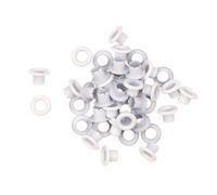 Craftelier Eyelets, Metal, White, Pequeños