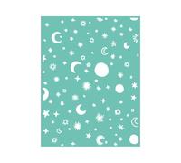 Craftelier - Galaxy Embossing Folder : Embossing Folder for Scrapbooking and Crafting : Compatible with Sizzix Big Shot, Big Shot Plus, Revolution : 15 x 20 cm