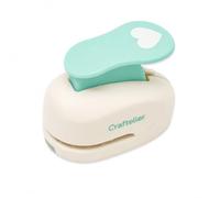 Craftelier - Heart Punch 5/8" (1.58 cm) Diameter | Hole puncher, scrapbooking and crafts projects, lever punch, for paper and cardstock, size 2.36 x 1.57 x 2.16 in