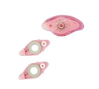 Craftelier - Kit of Glue Roller Tape Double Sided Permanent + 2 Refills | Designed for Scrapbooking and Craft Projects | Tape Sizes 8 mm x 7 m - Pink Colour
