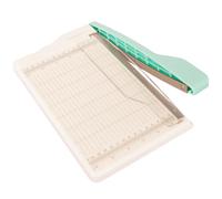 Craftelier - Mini Paper Guillotine - Portable Trimmer for Scrapbooking, Card Making, Labels and More for Cuts up to 8.5" - with Plastic Carrier Guide to Improve Accuracy