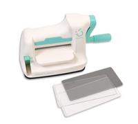 Craftelier - Minty Cut Mini Die Cutting Machine | Compatible with Fine Metallic Dies and Embossing Folders | Plate Size 16,5 x 7,5 cm | Approx. Machine Size 20,5 x 9 x 12 cm