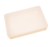 Craftelier - Organization Box for Scrapbooking and Crafts Materials with Transparent Lid | Stackable with Equal Boxes | Size 26.5cm x 17.8cm x 4.3cm - White