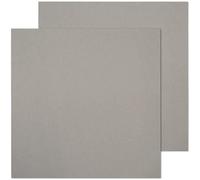 Craftelier - Pack of 25 Grey Chipboard | Pressed Cardboard Sheets for Album Binding or Box Creation | Acid and Lignin Free | Gros 1.5 mm - |30.5 x 30.5 cm | Grey Color