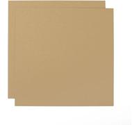 Craftelier - Pack of 50 Kraft Chipboard | Compact Pressed Cardboard Sheets for Album Binding or Box Creation | Acid and Lignin Free | Thickness 1 mm - Size 30.5 x 30.5