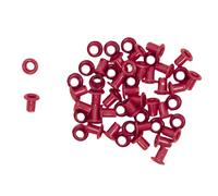 Craftelier - Pack of 50 Mini Eyelets Ideal for Card Making, Scrapbooking and Crafts | Suitable for Various Materials | Size Approx. Inner Diameter 3 mm and Outer 5 mm - Burgundy