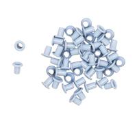 Craftelier - Pack of 50 Mini Eyelets Ideal for Card Making, Scrapbooking and Other Crafts | Suitable for Ev, Tags or Album Covers | External Diameter: 0.5 cm - Baby Blue