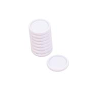 Craftelier - Plastic S Disc Rings for Binding Planners, Notebooks or Albums | Ideal for Scrapbooking and Other Crafts | Pack of 9 pcs. 25 mm Diameter - Colour White