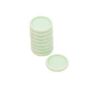 Craftelier - Plastic S Disc Rings for Binding Planners, Notebooks or Albums | Ideal for Scrapbooking and Other Crafts | Pack of 9 pcs. 25 mm Diameter - Colour Mint Green