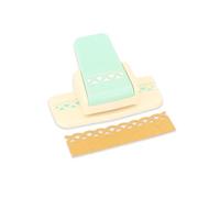 Craftelier Pressure Lever Punch for Making Decorative Arc-Shaped Edges on Paper and Card, Die-Cut, Perfect for Scrapbooking and Crafts