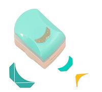 Craftelier - Pressure Lever Round Corner Punch for Paper and Cardstock | For Adorning Photos in Scrapbooking and Crafts | Size Approx. 7 x 5.5 x 8.2 cm