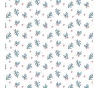 Craftelier - Printed Vellum Paper with Holly Leaves and Branches Design | All You Need is Christmas Collection | Acid and Lignin Free | Size 30.5 x 30.5 cm (12" x 12")