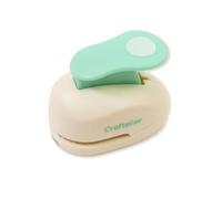 Craftelier - Scalloped Circle Punch 5/8" (1.58 cm) Diameter for Paper and Cardstock, Ideal for Scrapbooking and Crafts, Size 6.5 x 4 x 5.5 cm