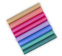 Craftelier - Set of 16 Vellum Papers in Pastel Colours - 8 Colours | Acid and Lignin Free | Ideal for Stamping, Punching, Printing or Embossing | Size 30 x 30 cm - Weight 120 g/m²