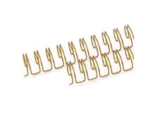Craftelier - Set of 2 Double Ring Binders for Albums, notebooks, calendars or calendars. Ideal for Scrapbooking and Craft Projects. Diameter 1.58 cm (5/8 inches). Colour: Gold