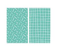 Craftelier - Set of 2 mini Embossing folders for Scrapbooking and Crafting | Compatible with Minty Cut, Sizzix Big Shot, Mini Evolution, Revolution | 7,64 x 12,62 cm